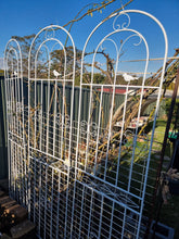 Load image into Gallery viewer, Metal Trellis for Climbing Plants Fence Screen Panels