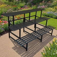 Load image into Gallery viewer, 3 Tier Stainless Steel with black powder coating