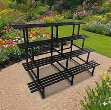 Load image into Gallery viewer, 4 Tier stainless Steel with black powder coating