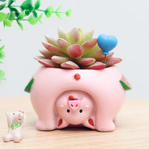 Upsidedown Cute Animal Pots