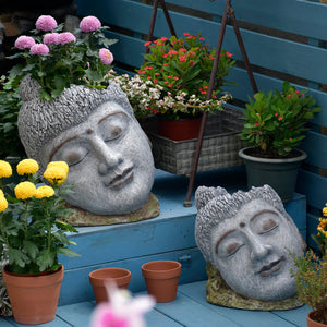 Buddha Goddess Head Planter