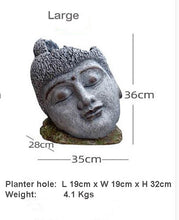 Load image into Gallery viewer, Buddha Goddess Head Planter
