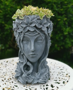 Lady's Head Planter with Drainage Hole - Suit Indoor and outdoor